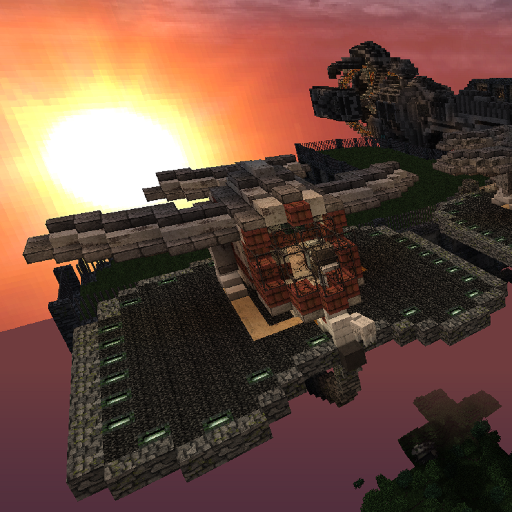 Sunset Tritencia Landing pads