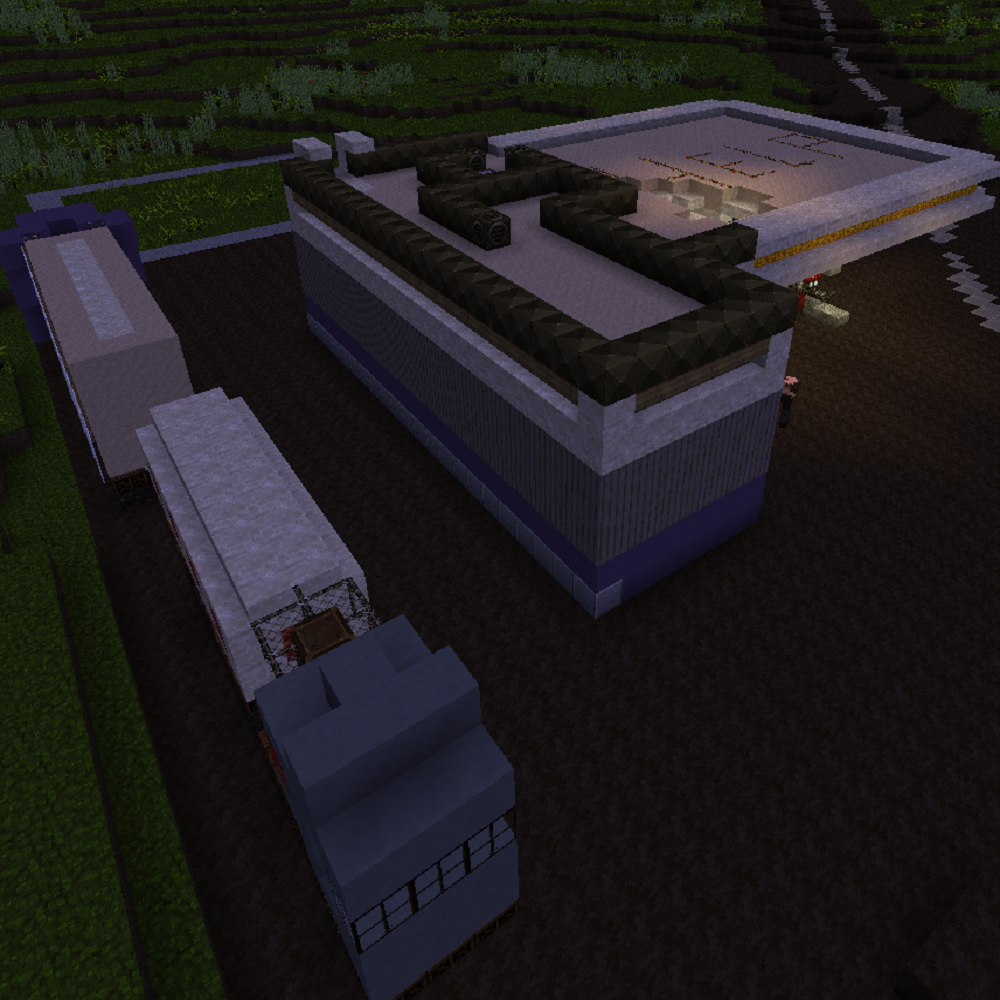Zombie Petrol Station - Exterior