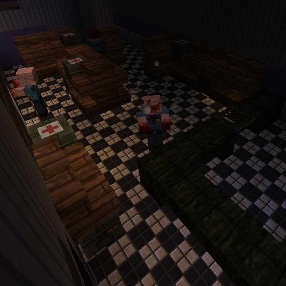 Zombie Petrol Station - Interior
